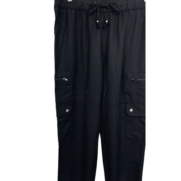 Banana Republic Women Black Cargo Jogger Pants Size Small S NWT New - Picture 3 of 8